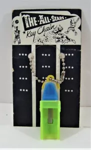 Llavero vintage para camión de volteo rompecabezas en exhibición tarjeta de tienda antigua - Imagen 1 de 2