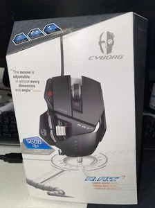 Mad Catz Cyborg R.A.T. 7 Gaming Mouse - Box Only Only The Box No Mouse - Picture 1 of 7