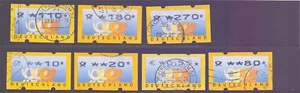Briefmarken BRD, Automatenmarken, gestempelt, wie abgebildet - Bild 1 von 1