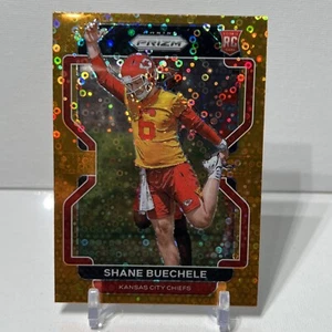 2021 Prizm Football Shane Buechele #396 RC Orange Disco Rookie Chiefs KC - Picture 1 of 6