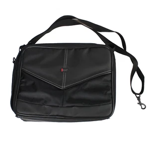 iPad Tablet Carry Case Shoulder/Crossbody w Accessory Bag for 10"x7" DVD Device - Picture 1 of 7