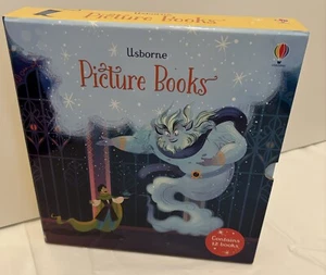 Usborne 12 Picture Books Set Aladdin Dinosaur Wind In Willows - Picture 1 of 13