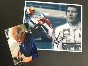 GIACOMI AGOSTINI 15facher Motorrad-Weltmeister signed IP Foto 20x25 Autogramm - Picture 1 of 1