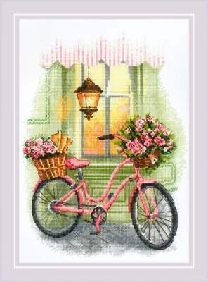 Riolis Counted Cross Stitch Kit  Floral Trip R2089 - Image 1 of 4