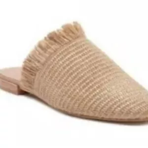 Linea Paolo Bast Fransen Slipper Pantolette Gr. 13 M - Bild 1 von 5