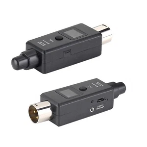 U3 Système Micro Sans Fil Transmetteur Récepteur Microphone Adaptateur pour Mixeur Audio - Photo 1/12