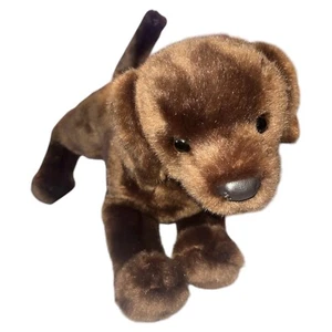 Douglas Cuddle Toys Coco The Chocolate Lab Labrador Plush Stuffed Animal 12” NWT - Picture 1 of 8