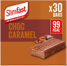 Slimfast Snack Bar, Low Calorie Snack, Choc Caramel Flavour, 30 X 26 G Multipack