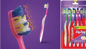 24 toothbrush Colgate ZigZag Toothbrush -Soft Bristles (4*6 toothbrush) - Picture 1 of 1