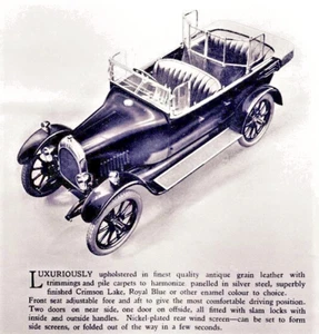 BEAN 11.9 HP, 6   120 SIZE NEGATIVE x 8.  1923. - Picture 1 of 5