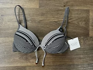 Costume da bagno push up modellato Azure Nautica coppa A-c 6/32 nuovo con etichetta - Foto 1 di 5