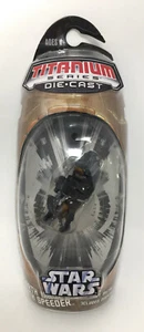 Darth Maul's Sith Speeder Star Wars Titanium Galoob Micro Machines 2006 New! - Picture 1 of 10