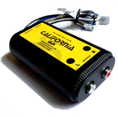 Adattatore HIGH-LOW generazione remota convertitore RCA convertitore amplificatore 2x50W - Immagine 1 di 2