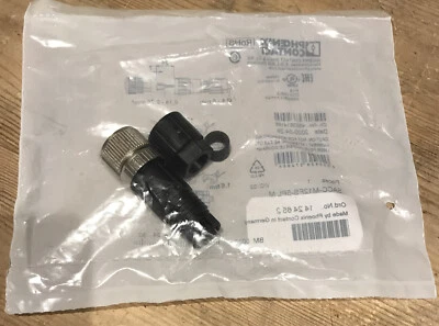 (H6) PHOENIX CONTACT - 1424652 CONNECTOR SACC-M12FS-5PL M BNIB SEALED