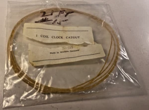 1 Coil of Clock Catgut 72-515 Made in Western Germany - Picture 1 of 3
