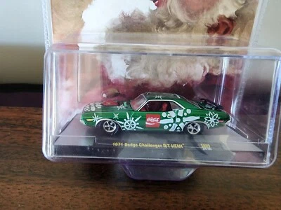 M2 Machines 2024 Coca-Cola Christmas 1971 Dodge Challenger R/T Hemi 750 - Image 1 of 3