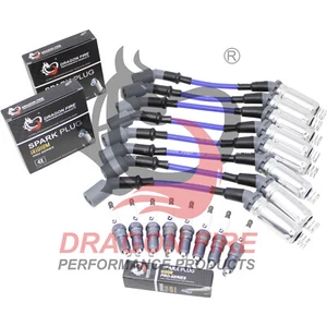 PERFORMANCE Spark Plugs & Wire Set Ignition Tune Up Kit LSx LS1 LS2 LS3 LS6 LS7 - Picture 1 of 7