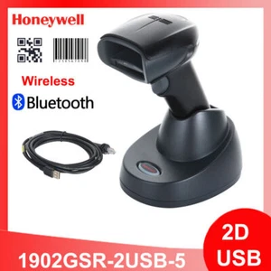 Honeywell 1902GSR-2USB-5 1D/2D USB Wireless Barcode Scanner Reader with Cable - Picture 1 of 9