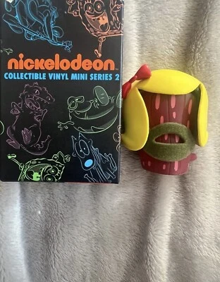 KIDROBOT X NICKELODEON SERIE 2 TRONCO DE REN & STIMPY VINILO 3” RARO PERSECUCIÓN Foto 1 de 4