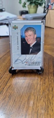 DALE EARNHARDT JR 1999 UPPER DECK SIGNATURE COLLECTION AUTOGRAPH AUTO SP NASCAR - Image 1 of 2