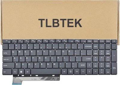 TLBTEK Keyboard Replacement Compatible with Gateway GWNR71517-BL Black