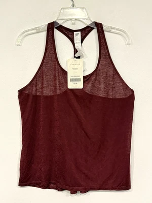 NEW Fabletics Ryan Logo Tank Women's Size Large Maroon Racerback Top TK2041648 - Image 1 of 4