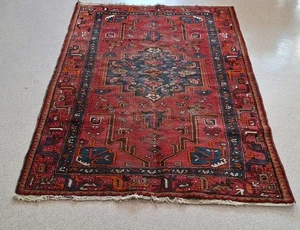 Handgeknüpfter Alter Orientteppich 210cm X 137cm - Bild 1 von 23