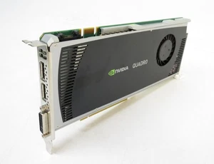 Nvidia Quadro 4000 2GB GDDR5 DVI & 2x DP Graphics Card HP P/N: 616076-001 - Picture 1 of 5