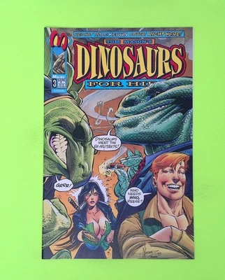 Dinosaurs for Hire #3 Vol. 2 1993 Malibu Comics High Grade Comic Book W186-195 - Image 1 of 2