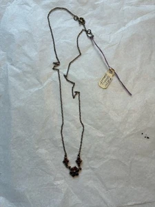 Dainty Vintage Czeck Bohemian Garnet Necklace .See Photos For Style & Type. - Picture 1 of 3