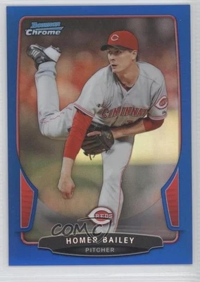2013 Bowman Chrome Blue Refractor /250 Homer Bailey #84 - Image 1 of 2
