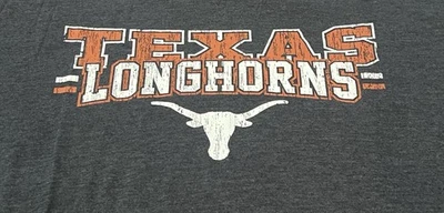 Texas Longhorns Adult Size XXL Concepts Sport Long Sleeve Sleepwear Top Gray NWT - Image 1 of 4