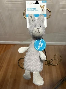 Sound Biterz Scruffles Hase Plüschtier von Outward Hound - klein - neu, 14 Zoll - Bild 1 von 4