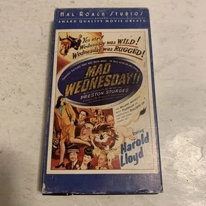 Mad Wednesday VHS Harold Lloyd - Black And White 1985. VHS4 - Bild 1 von 5