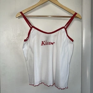 Women’s Y2K Eyeshadow Kiss Cami. XL. - Picture 1 of 6
