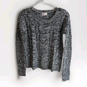 NWOT So Brand Ladies Black Knit Pullover SZ XXS 100% Acrylic Soft Knit Pullover - Picture 1 of 7