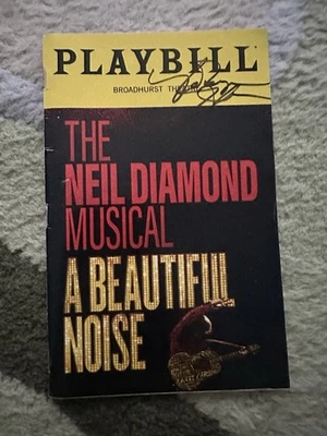 A Beautiful Noise Signed Robyn Hurder Playbill - Image 1 of 2