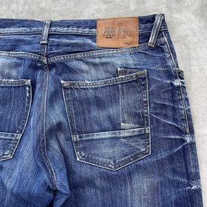 PRPS jeans Men 40x35 Fade Distressed honey comb denim 5 pocket fits 38x35 Street - Picture 1 of 20