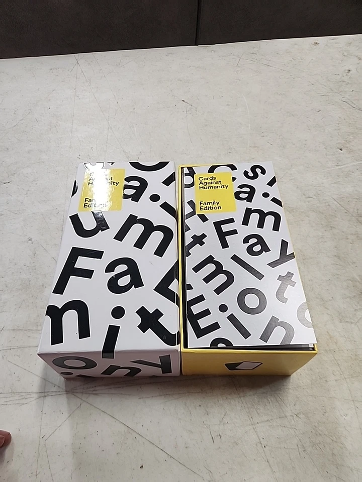 Cards Against Humanity Family Edition Game COMPLETE Ages 8+ 4-20 Players  - Image 1 of 4