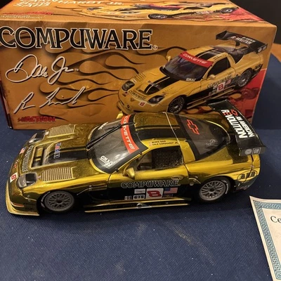 Dale Earnhardt Jr/Boris Said Compuware C5R Corvette 1:18 Color Chrome - Image 1 of 4
