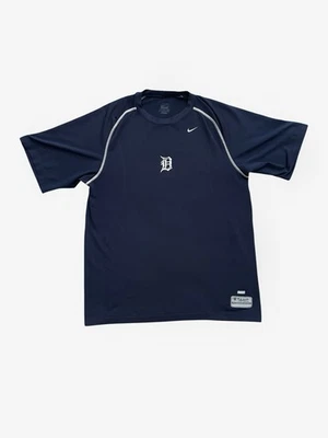 Camiseta Detroit Tigers Nike Vintage Dri Fit Azul Marino Y2K Talla Grande Foto 1 de 4