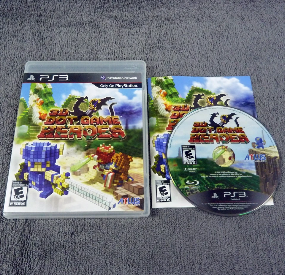 3D 点游戏英雄(索尼 PlayStation 3,PS3)完整,工作完美 — 第 1/1 张图片