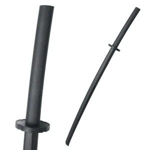 40" Foam Training Katana Samurai Sword Sparring Stick Black - Picture 1 of 7