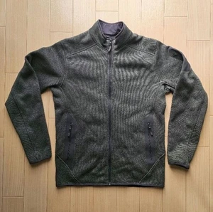 Arc'teryx Covert Cardigan Fleece Jacket Men S Khaki Slim Used - Picture 1 of 5