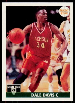 1991 Front Row Japanese Dale Davis 31 Clemson Tigers - Image 1 of 2