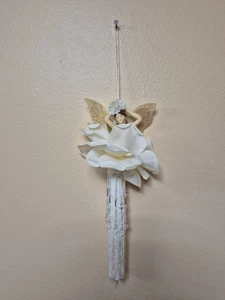 Putting on the Ritz - Porcelain Tassel White Fairy Figurine - with Box - Picture 1 of 6