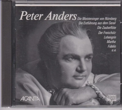 PETER ANDERS - In deutschen Opern - Acanta CD 1988 - Bild 1 von 2