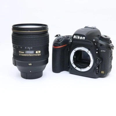 Nikon D750 DSLR Camera + 24-120mm VR Lens Kit Shutter Count 4 - Image 1 of 4
