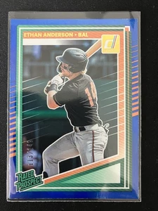 2025 Panini Donruss - Rated Prospects Ethan Anderson #170 Blue /149 - Picture 1 of 3