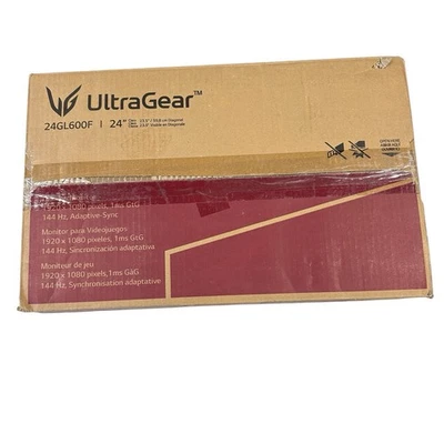 LG 24" Full HD IPS Computer Monitor with AMD FreeSync - Black - 24MP60G (USED) - Image 1 of 4